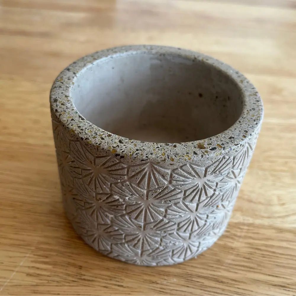 Macetero mediano Glass Sand - Glass Sand