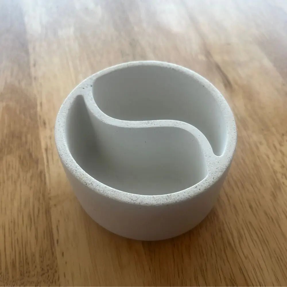 Macetero pequeño Ying Yang - Glass Sand